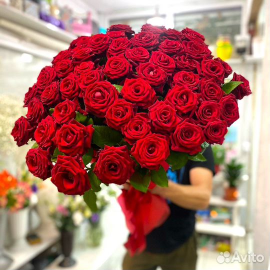 Красные Розы. Шикарные Букеты с Доставкой