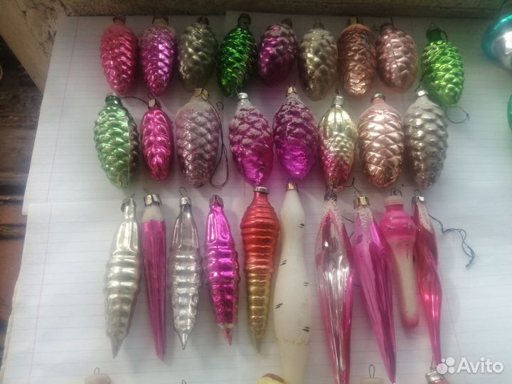 Елочные игрушки СССР