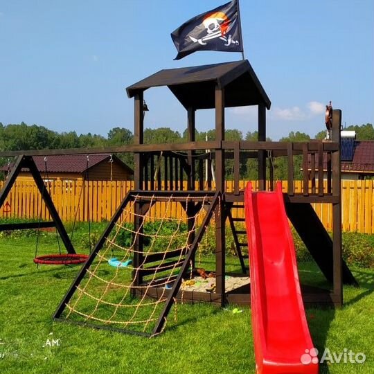 Детская горка для улицы