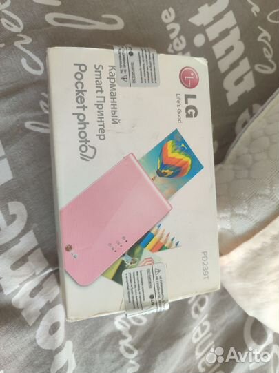 Портативный мини принтер LG