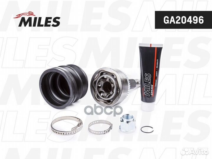 Шрус toyota previa 2.4 02- нар.+ABS GA20496 Miles