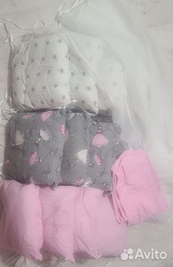 Бортики в детскую кроватку