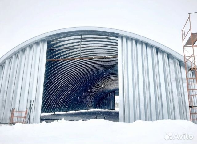 Быстровозводимые ангары в рассрочку 765 кв.м