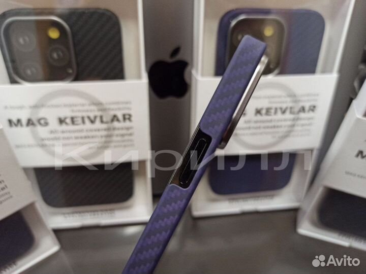 Чехол Mag Kevlar на iPhone 14 pro/ pro max new