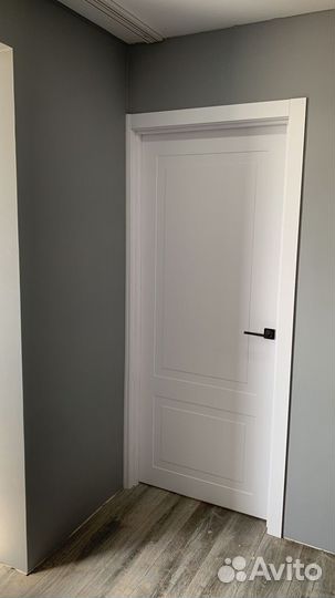 Межкомнатная дверь комплект (коробки+наличники)