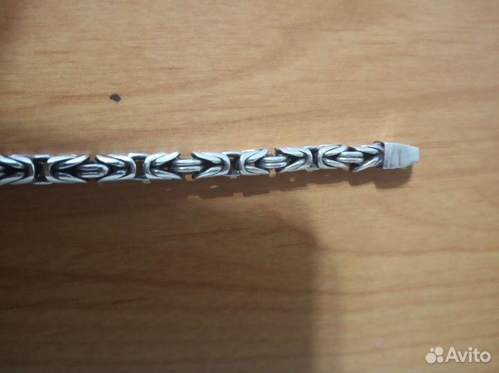 Серебряный браслет мужской