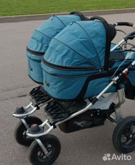 Коляска для двойни tfk