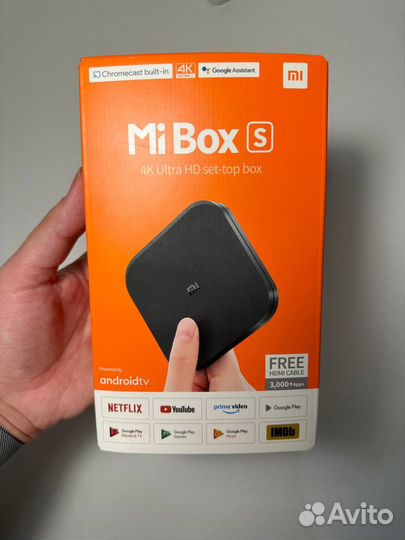 Тв приставка xiaomi mi box s