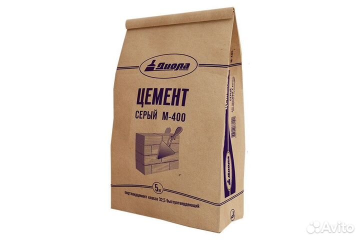 Цемент в ассортименте от 25 до 50кг