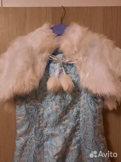 Костюм Снегурочки и Снежной королевы рост 130