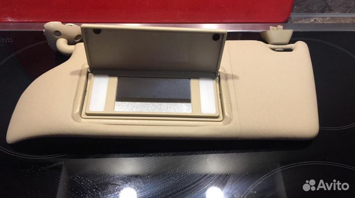 Козырек серый левый правый jaguar x-type с подсвек