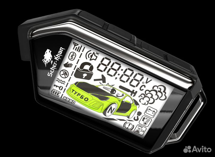 Пульт брелок шерхан мобикар