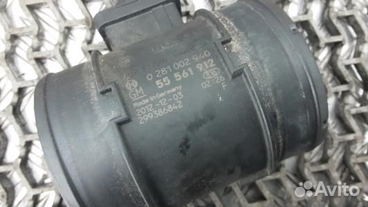 Расходомер воздуха дизельный chevrolet cruze J300