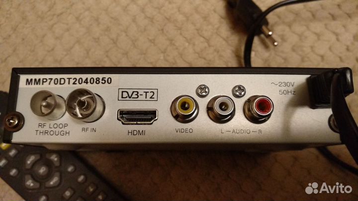 Приставка dvb T2 с пультом под ремонт