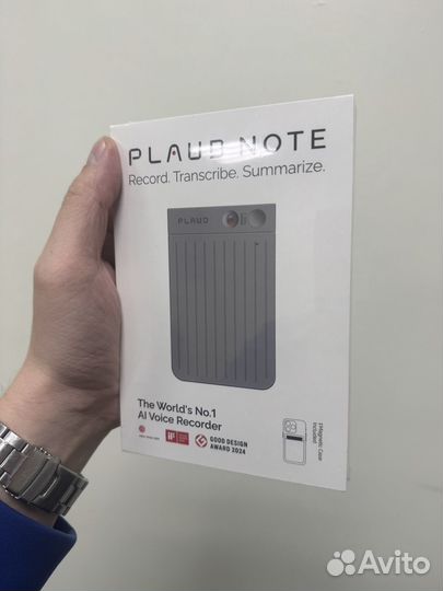 Цифpовой диктoфoн Рlaud Note