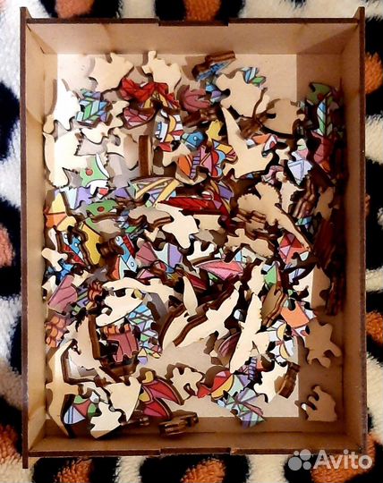 Деревянные пазлы 