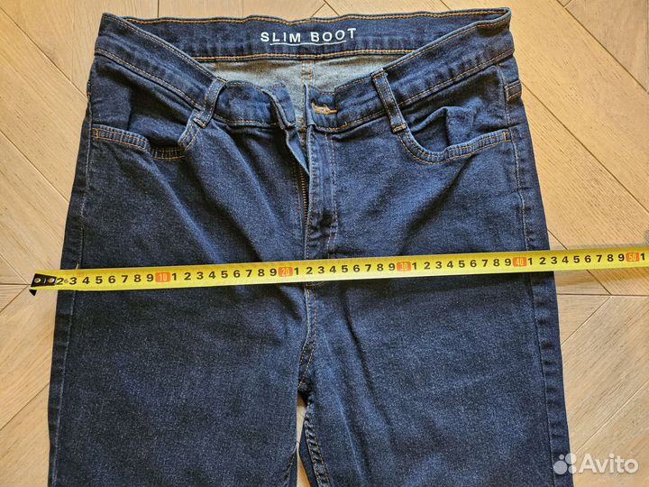 Джинсы женские темно синие