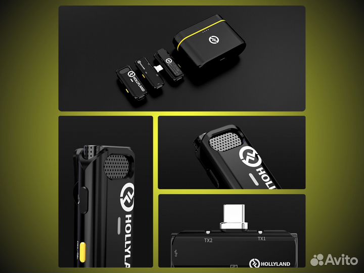 Беспроводной микрофон Hollyland Lark C1 DUO