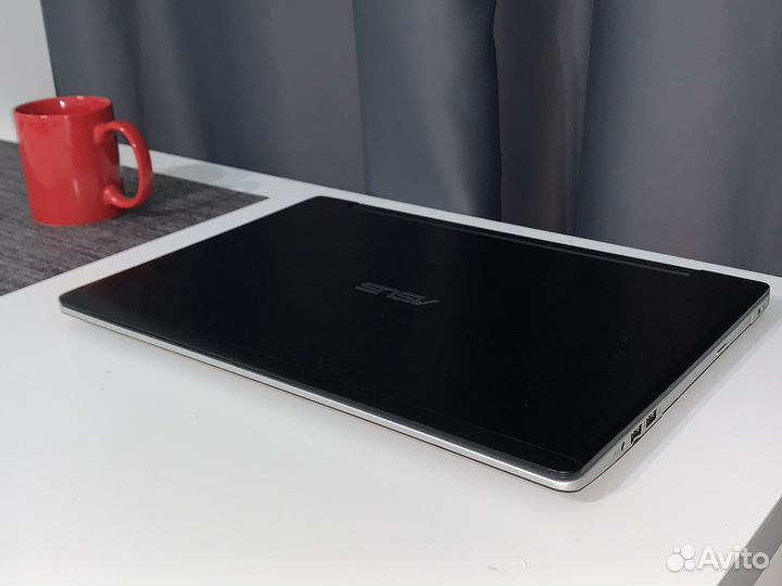 Метал. тонкий игровой Asus i5 8gb GT 740m 2gb SSD+