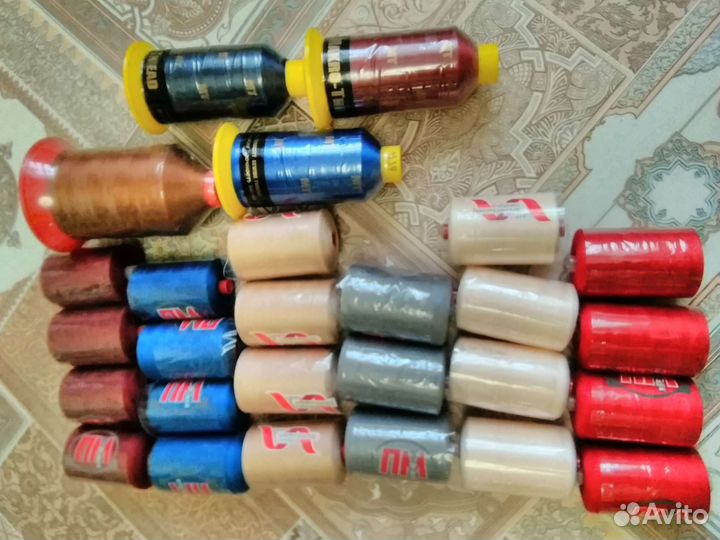 Нитки 44 лх 1 для шитья в наличии фото 1,2