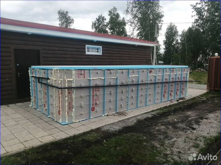 Бассейн цельный