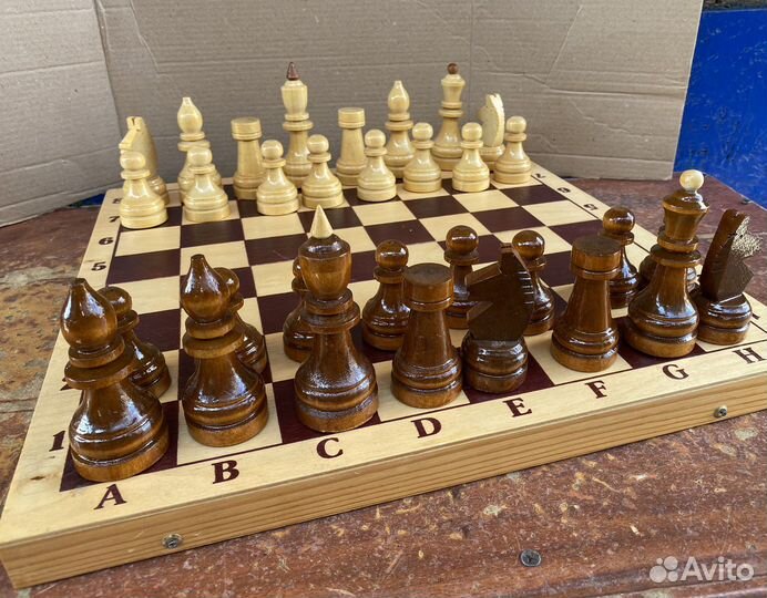 Шахматы деревянные большие СССР
