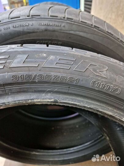 Bridgestone Dueler H/P 285/40 R21 и 315/35 R21 111Y