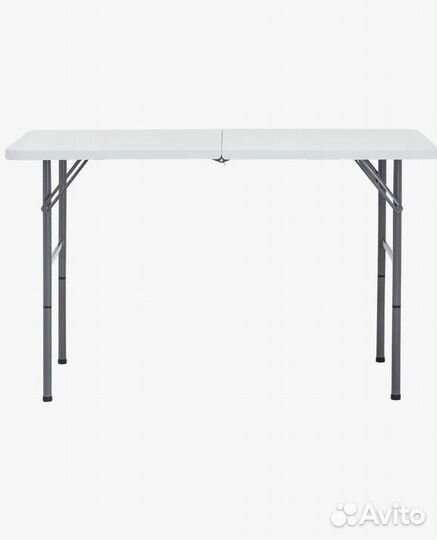 Стол складной серый, усиленный.122х61х74 см