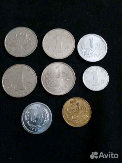 Монеты Китай