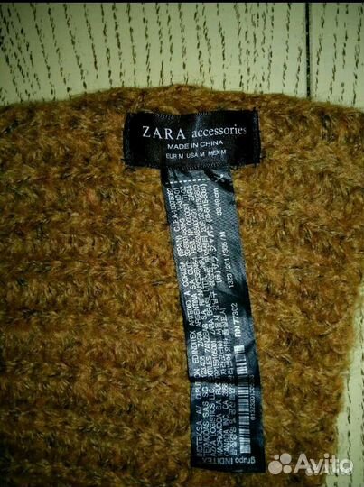 Новый шарф - снуд Zara, платок-шаль