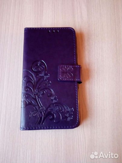 Новый чехол-книжка для смартфона из экокожи