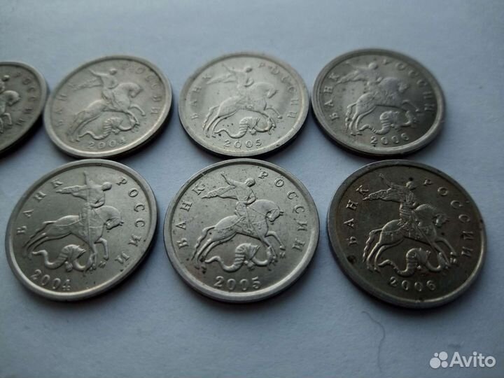 Монеты 1 копейка