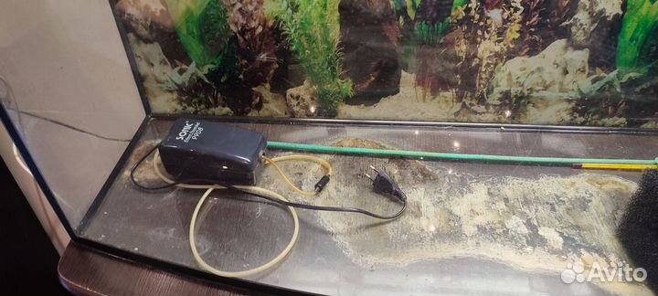 Аквариум с тумбой бу