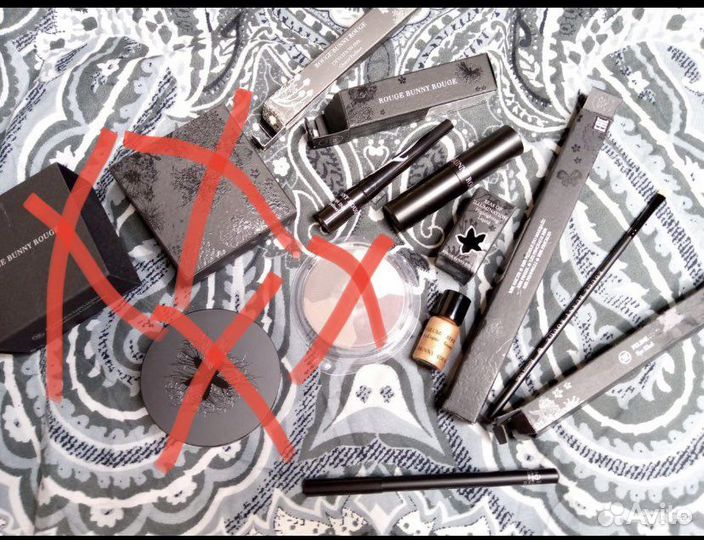 Rouge bunny rouge подводка, помада, кисть
