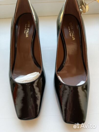 Туфли италия 39 кожа новые