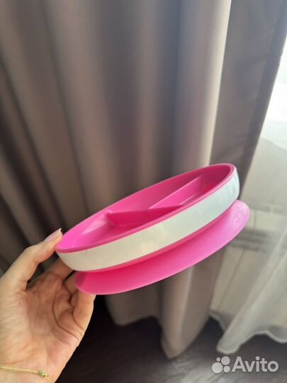 Детская Тарелка на присоске с секциями Munchkin