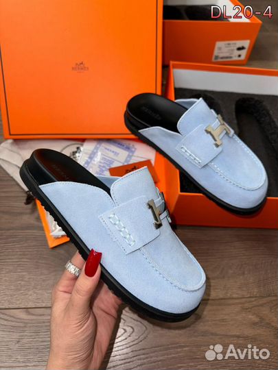 Сабо Тапочки Hermes женские Размер 36-40