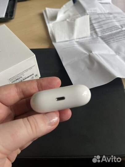 Кейс apple airpods pro+новые насадки,кабель, ориг