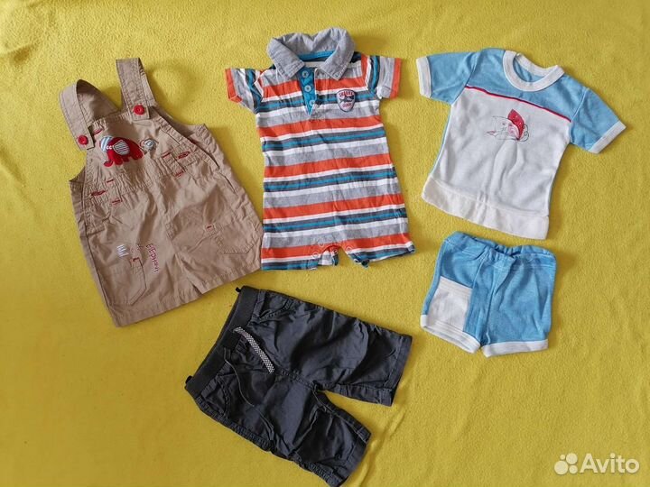 Пакет одежды для мальчика 0-3 мес