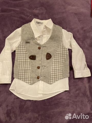 Рубашка и жилетка Choupette 98