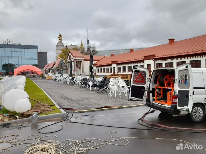 Прочистка канализации Устранить засор Видео труб