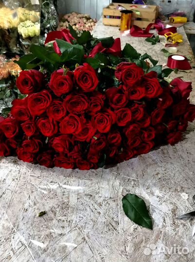 Розы, букет цветов