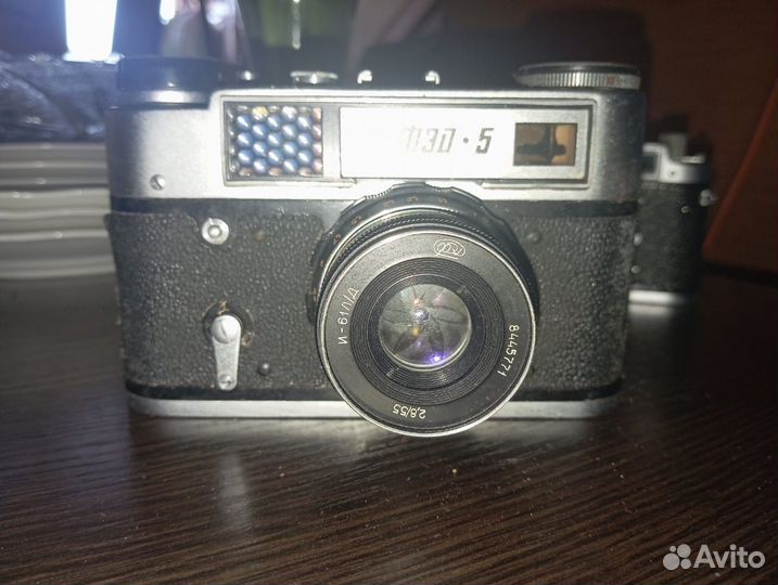 Плёночный фотоаппарат СССР фэд