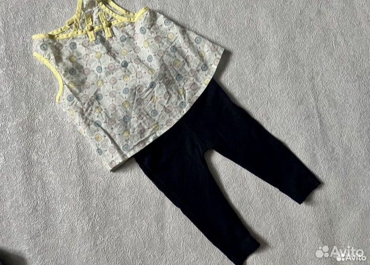 Детские вещи на девочку пакетом 68