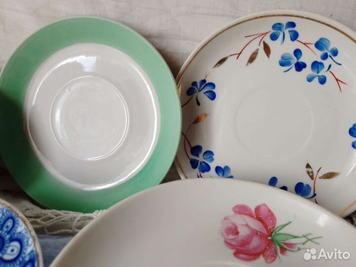 Блюдца Винтаж