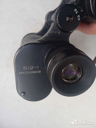 Бинокль Б12-1 СССР кофр дальномерная сетка