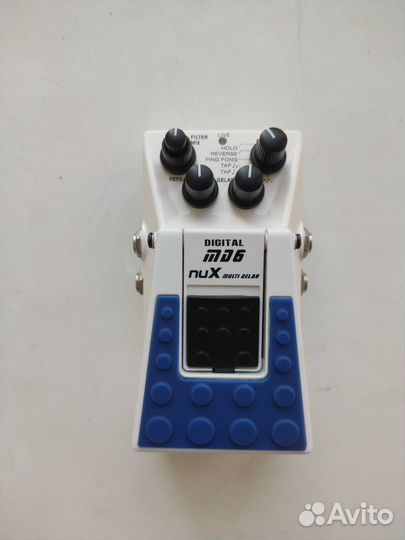 Педаль эффектов Nux MD-6 Digital Multi Delay