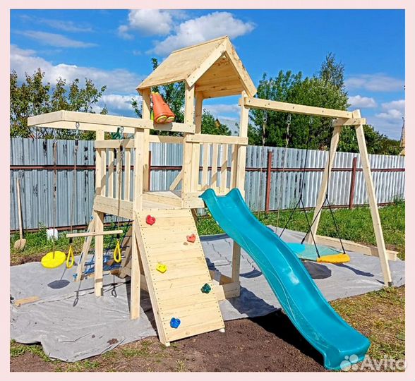 Детский игровой комплекс уличный