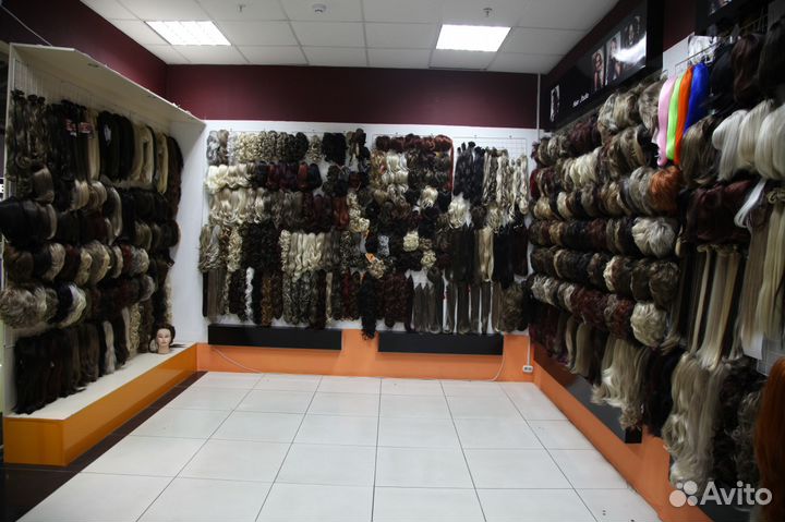 Парики, хвосты, заколки, шиньоны