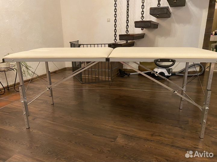 Массажный стол складной с регулировкой высоты